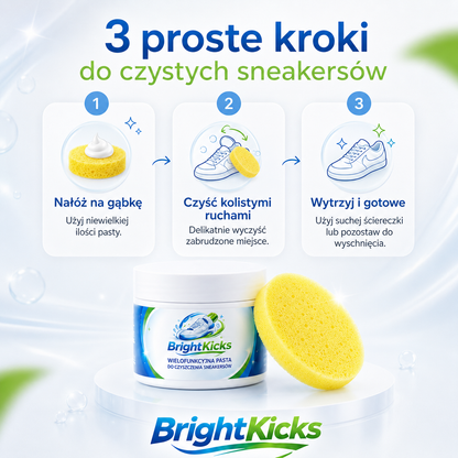 BrightKicks™ – czyszczenie i odświeżenie każdego rodzaju butów