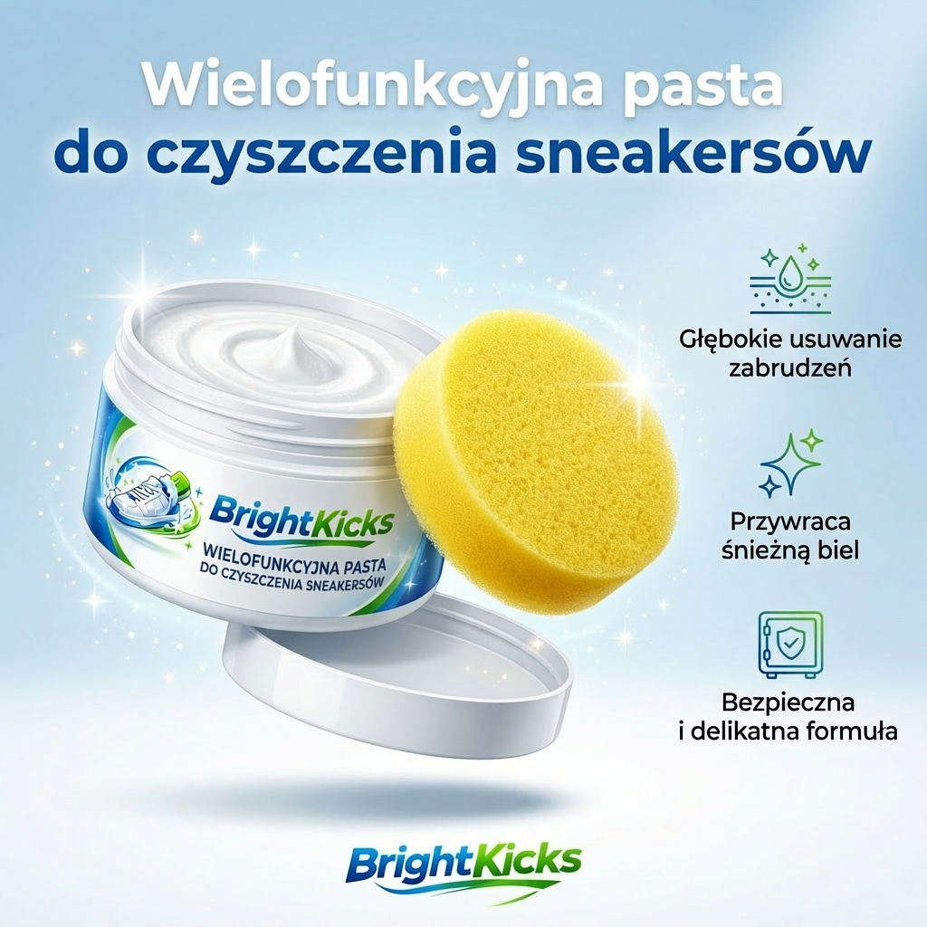 BrightKicks™ - Regeneracja i Biel dla Butów